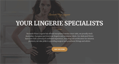 Desktop Screenshot of burnsideplazalingerie.com.au